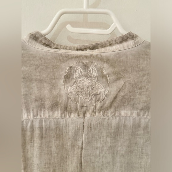 Vintage Zadig & Voltaire Homme grey top. Very light and breathable! Unisex. - Picture 3 of 4